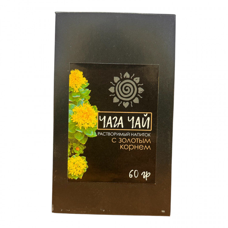 Чага чай с золотым корнем 60г
